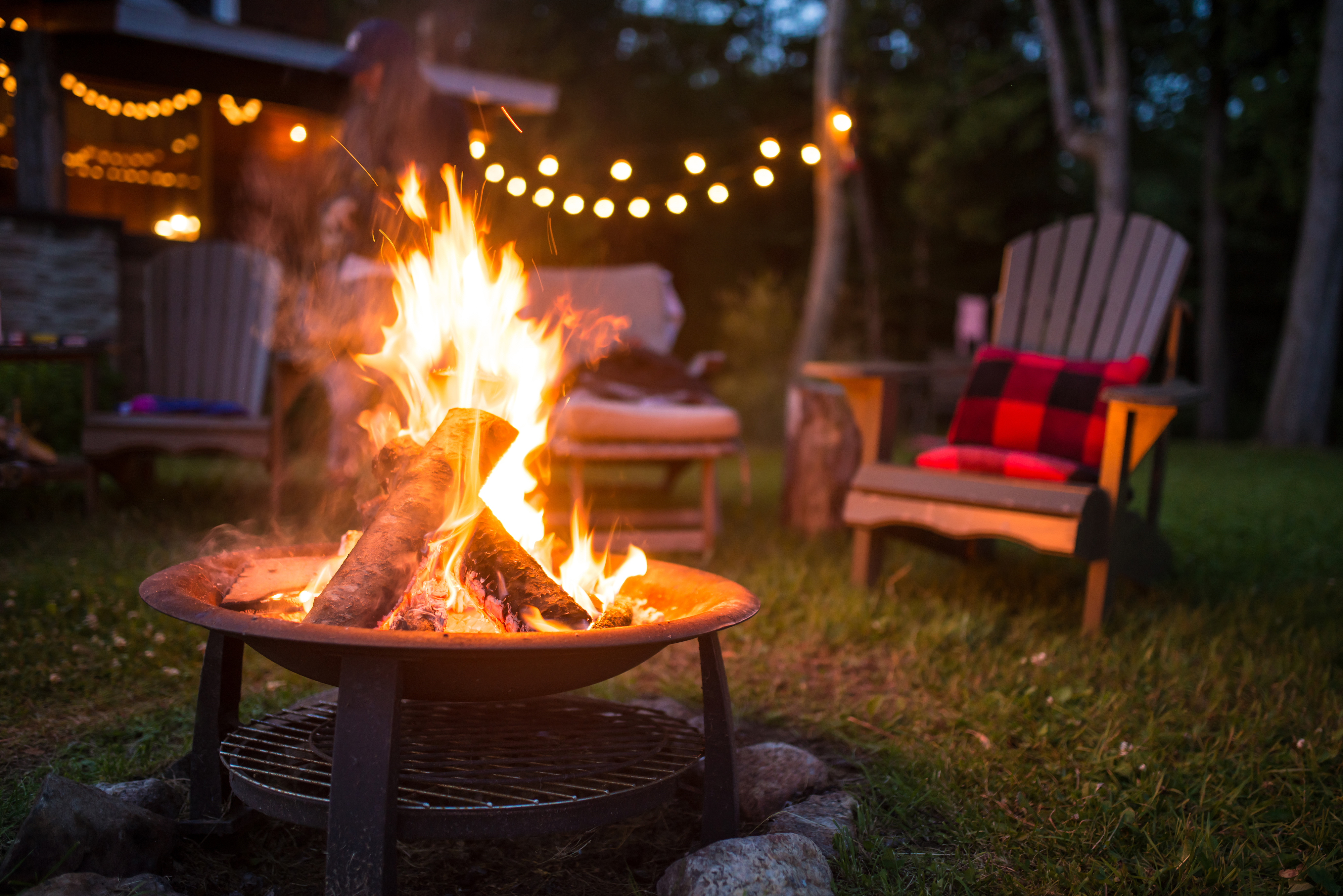 Enjoy cozy fireside evenings with fresh air, warmth, and great company.