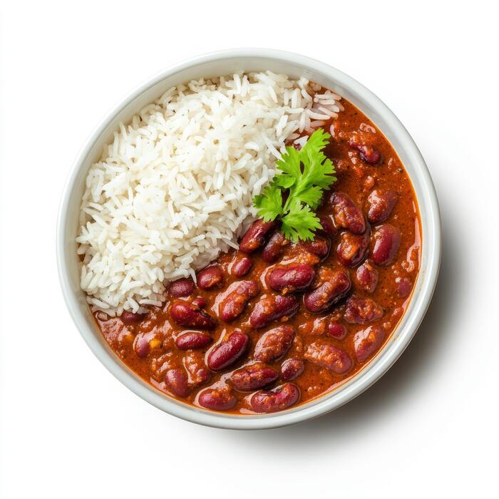 Pahadi Dham Rajma Chawal